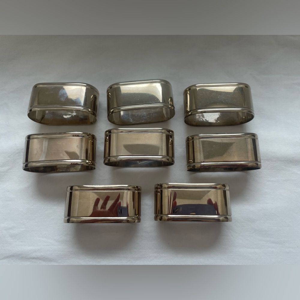 Silver Plate Napkin Rings